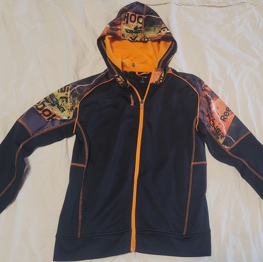 Boy's Medium Reebok zip up play warm jacket.
